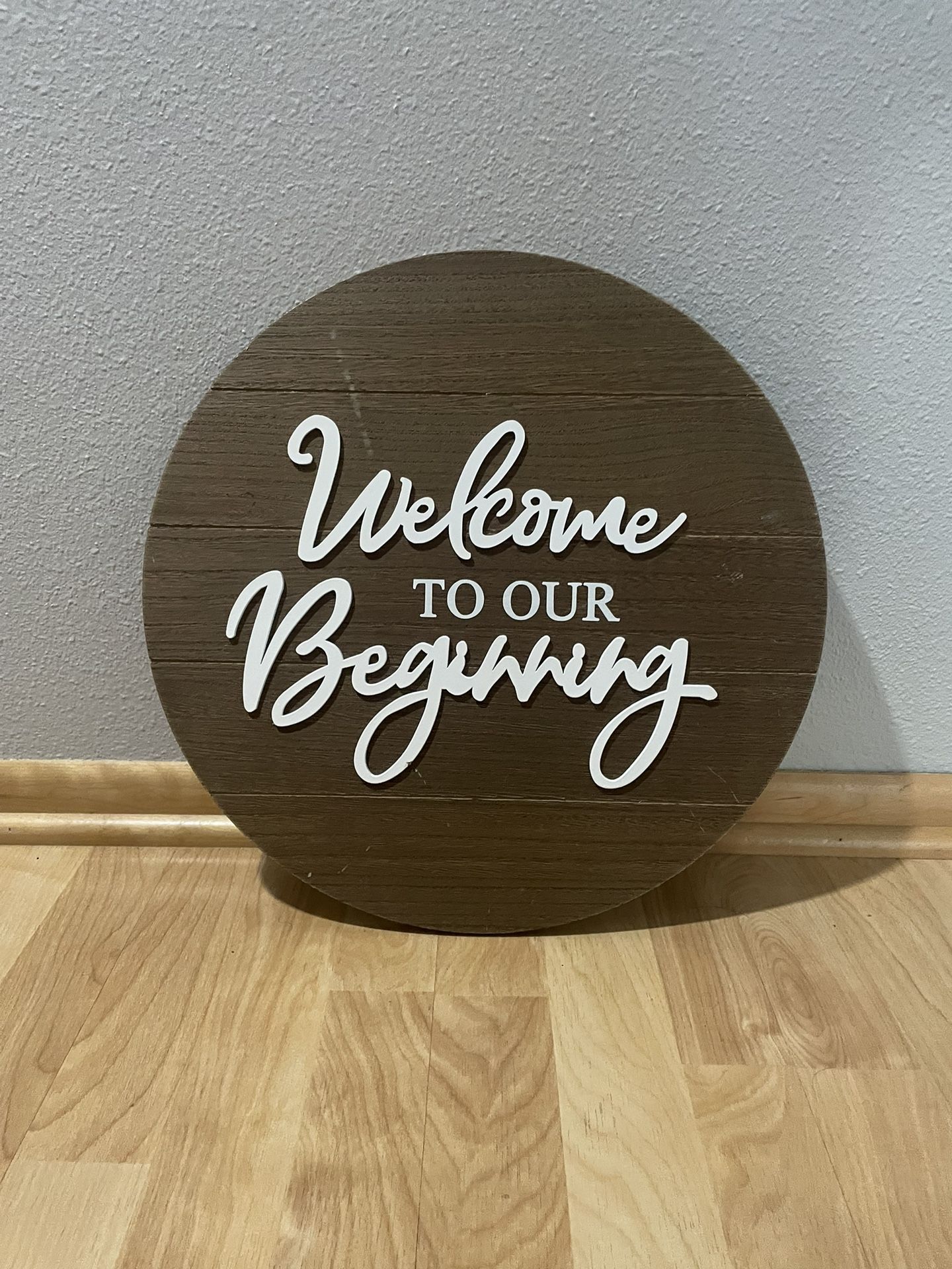 Wedding welcome Sign 10$