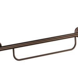 Moen LR2350DOWB, Bronze 24 inches grab/ towel bar