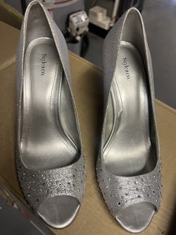 Silver Shoes By Style And Co. 7.5 Like New