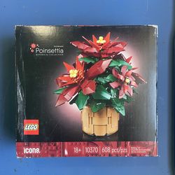 LEGO / Pointsettia Botanical Collection / 10370 / UNOPENED