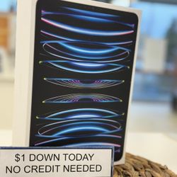 Apple IPad Pro 11 4th M2 Gen Tablet - Pay $1 DOWN AVAILABLE - NO CREDIT NEEDED 