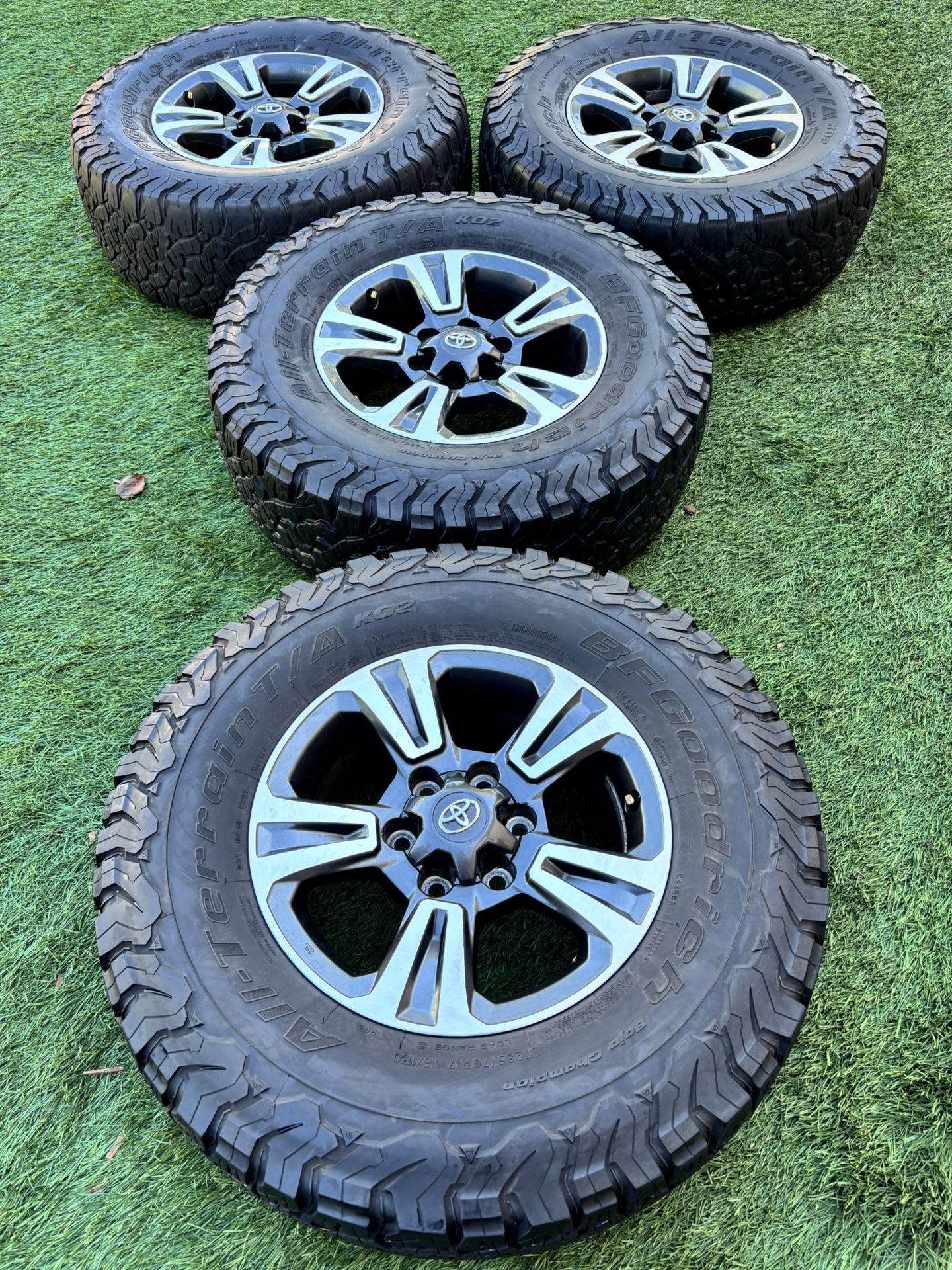Tacoma Wheels Toyota Tundra Rims 4Runner Sequoia Land Cruiser Fj Rims TRD Pro Style Rims 4x4 T100 pick up 22RE TRD pro wheels TRD rims TRD off road KM