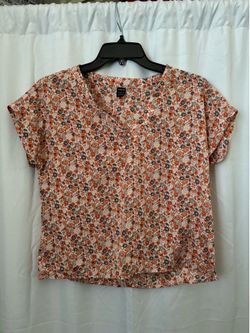 Floral blouse (S)
