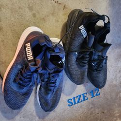 Mens Pumas Size 12