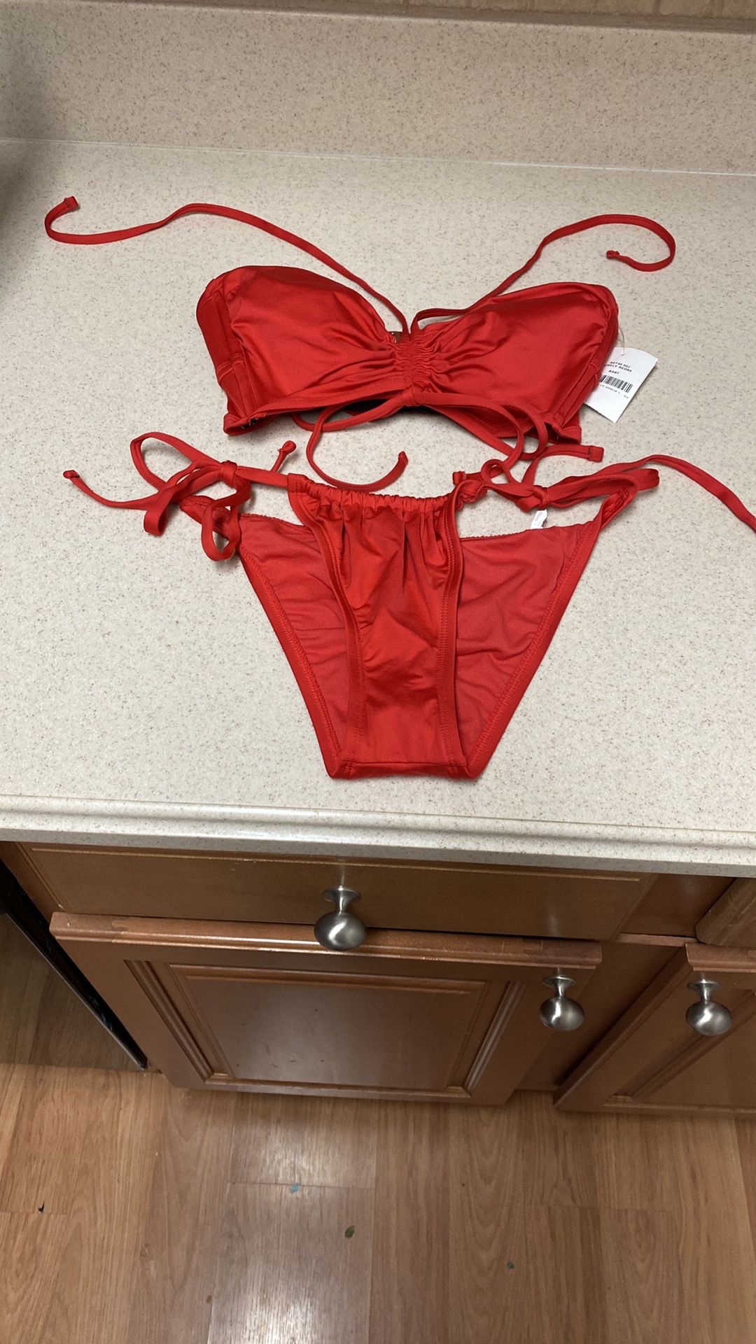 Red Bikini Set