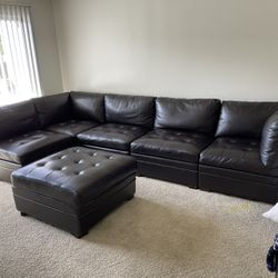 Brown Sectional Couch