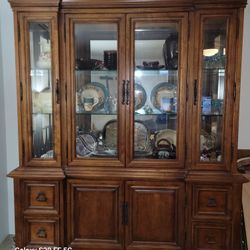 Stanley Furniture Santa Barbara Style China Cabinet/Hutch. $600
