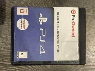 PS4 - Resident Evil 7 Biohazard 