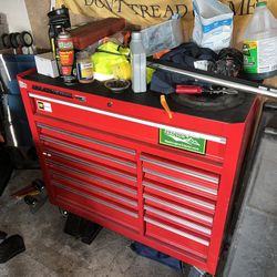 General Tool Box With Tools