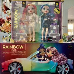 Brandnew Rainbow High Dolls Bundle Toys!!! 