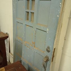Vintage Door All Original 80" X 36"