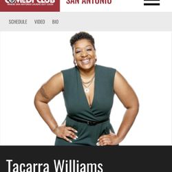 2 Tickets For Taccara Williams Tonight At LOL 