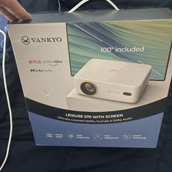 Vankyo leisure 570 with screen