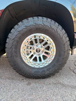 17" AXD Rims And Tires 35/1250/17 Arroyo MT