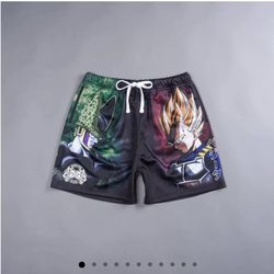Darc Sport Dragon Ball Z Shorts Size L