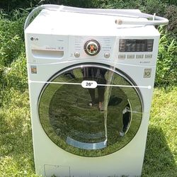 LG & Kenmore Washer & Dryer Electrical stackable (working 100%)