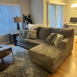 Gray Couch With Chaise