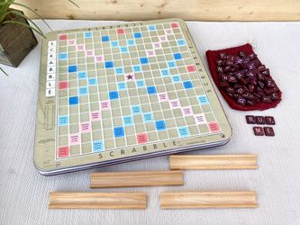 Vintage Scrabble Game 1982 (2 Available)