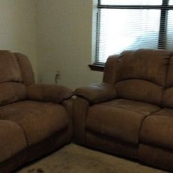 3 Piece Electric Recycling  Sofas Set