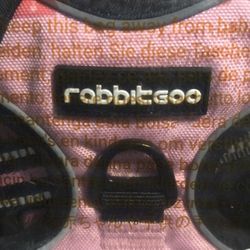 rabbitgoo Dog Harness No Pull with 2 Leash Clips, Pink