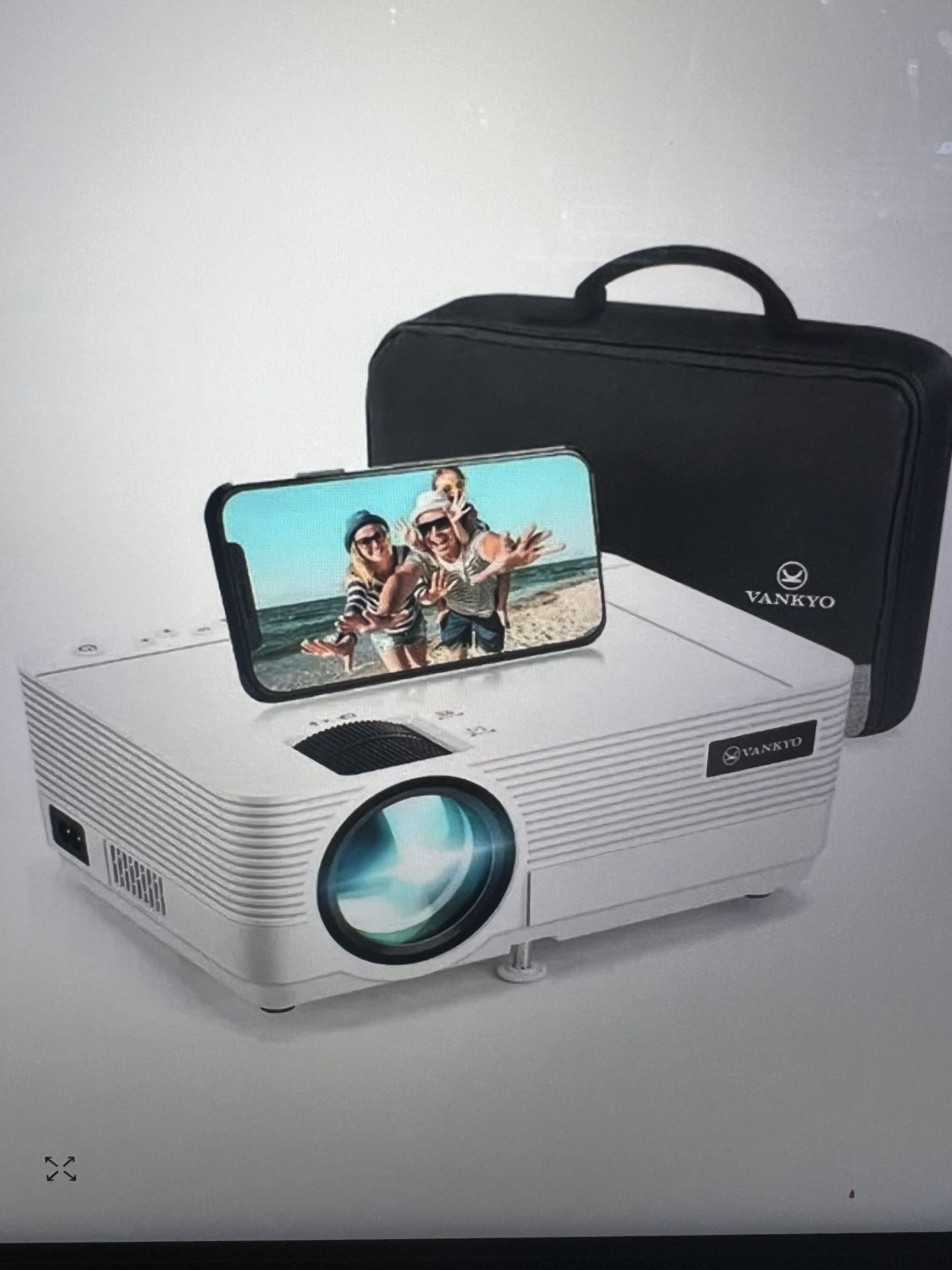Vankyo Leisure 470 Native 720p Wireless Single Lcd Mini Projector