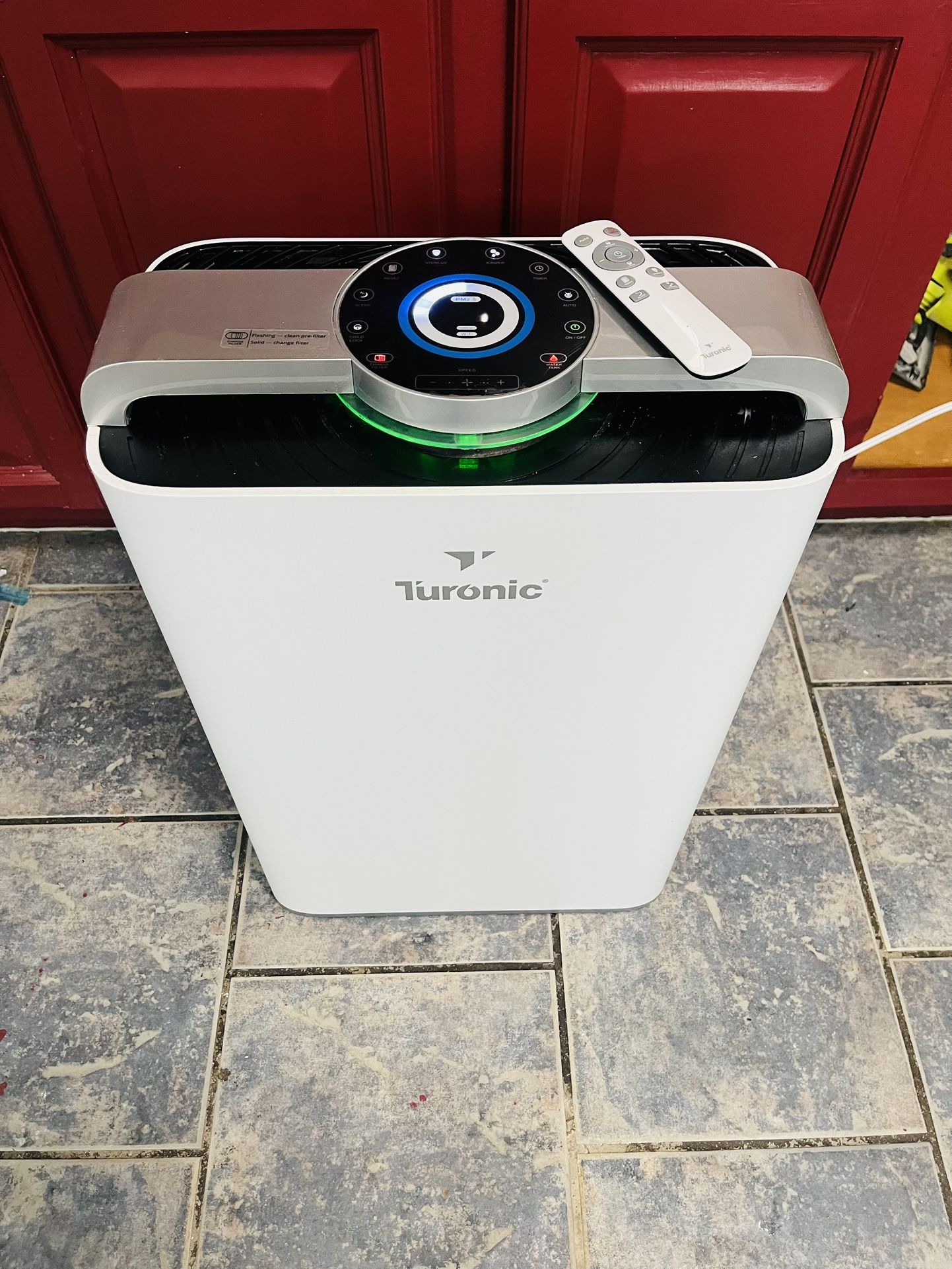 Turonic PH950 - Air Purifier And Humidifier Combo, up to 4200 Sq Ft Large Room Air Cleaner For Home, True Hepa 13 Filter, for Pet Hair, Smells, Pollen