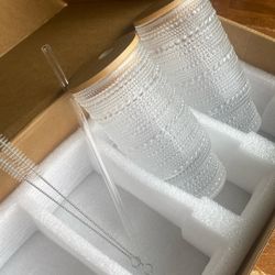 Two Glass Drinking Jars