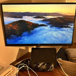 LG 27” 4K UHD Monitor