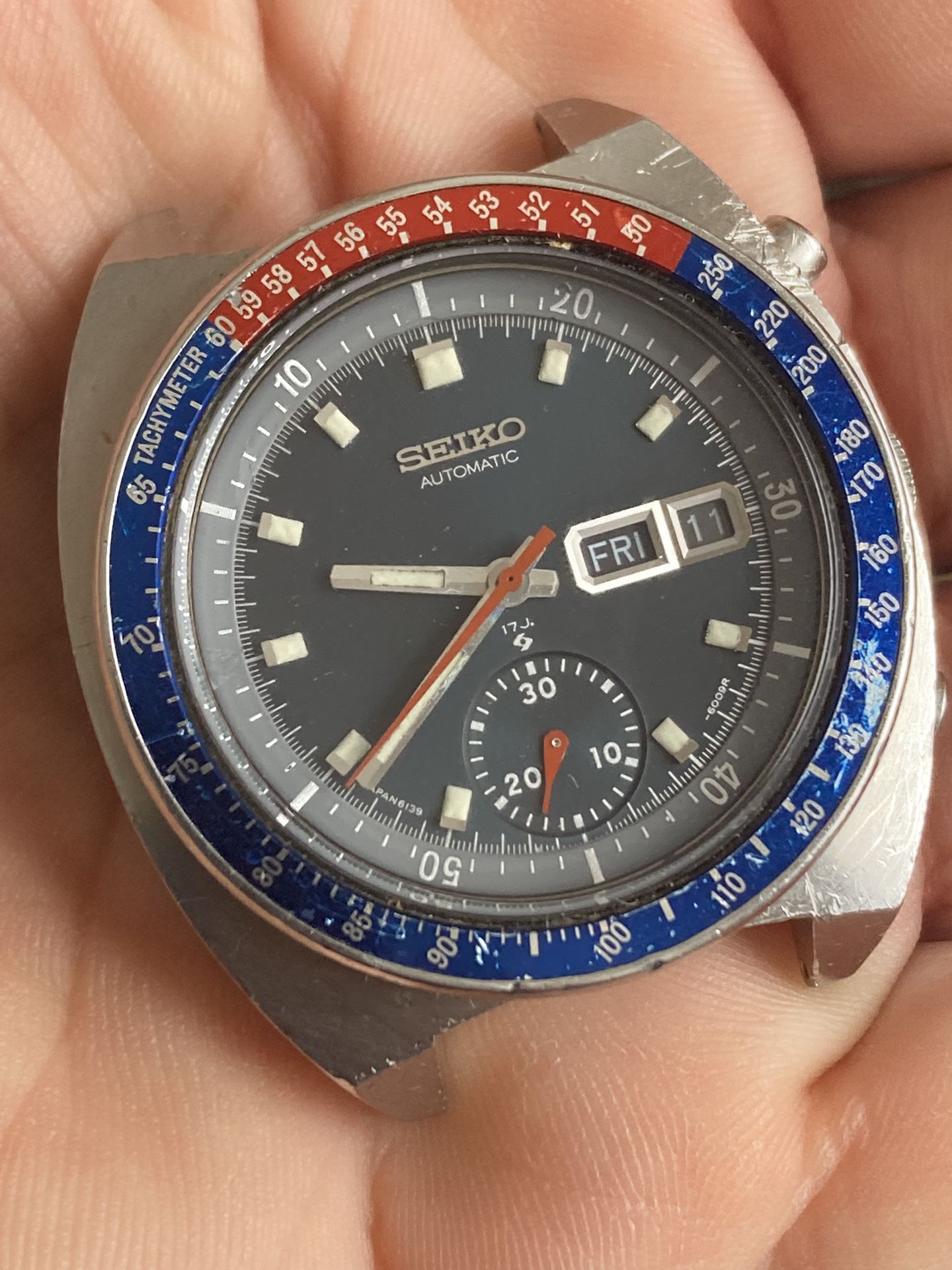 Vintage Seiko Chronograph Watch