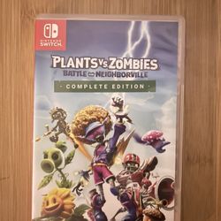 Pvz Nintendo Switch Game