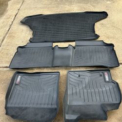 Weather Tech Floor Mats Entire Set Toyota