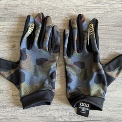 Ion Mountain Bike Gloves Size Medium Camouflage 