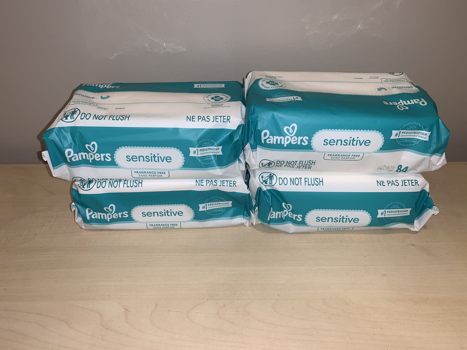 Pampers Sensitive Baby Wipes 84ct (2)