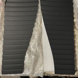 Pair(2) Hood Louver Inserts For 1(contact info removed) Camaro Z28 IROC-Z IROC