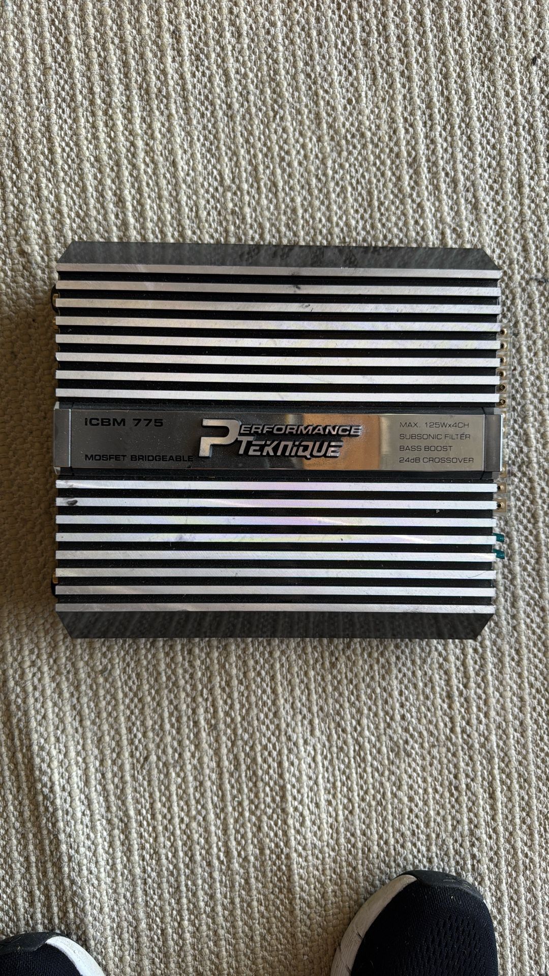 Performance Teknique ICBM-775 4 Channel Bridgeable Power Amplifier