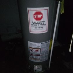       Gas Hot Water Tank 40 Gallon Rheem
