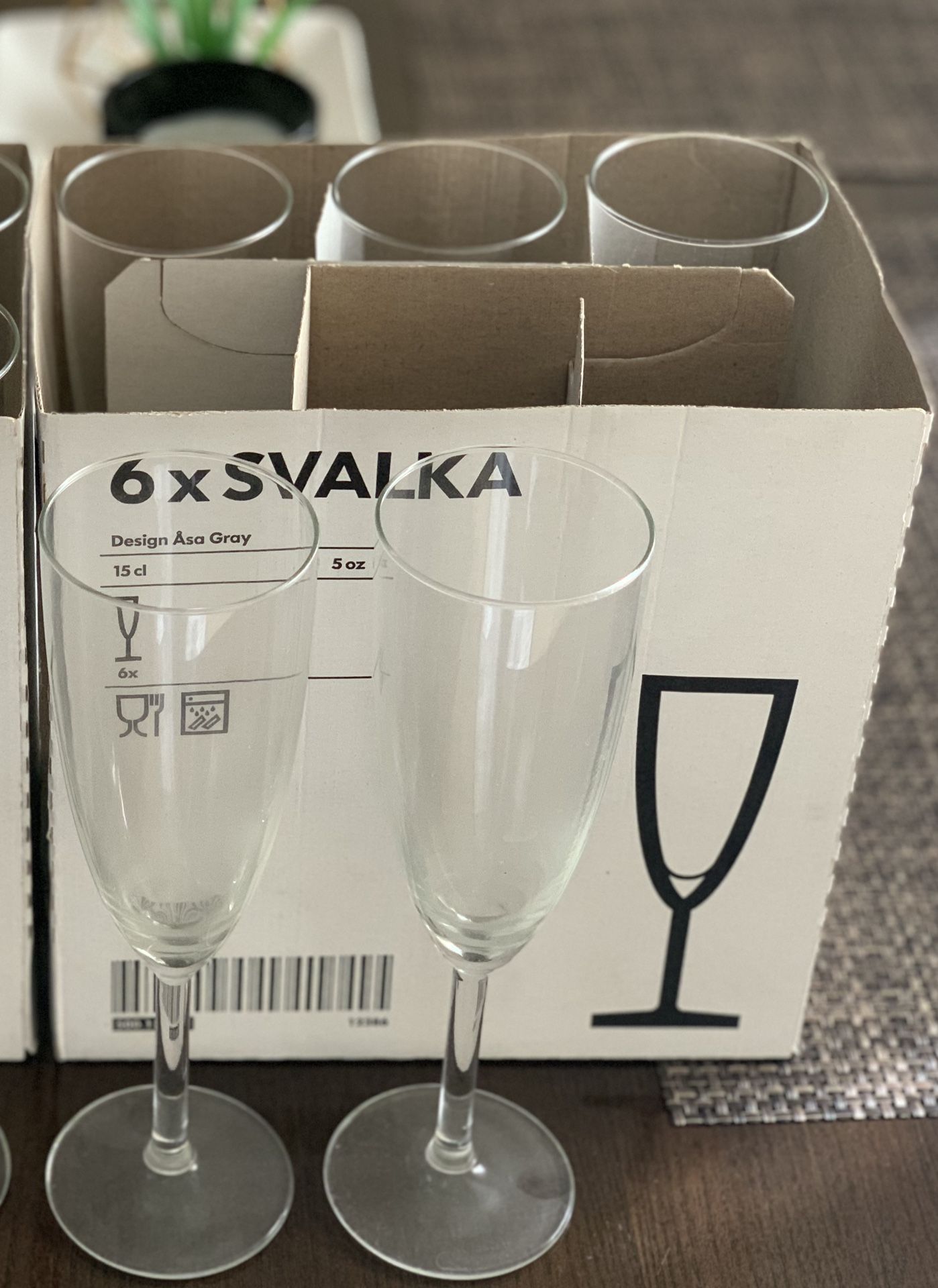 New IKEA Champagne flute glass
