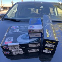 Chevy Sonic Cruze Volt Bolt Brakes Rotors Shocks 2012 - 2020