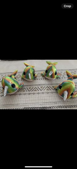 Kids Rainbow Dolphin Stuff Animal