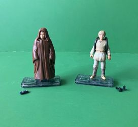 90s Star Wars Episode 1 Anakin Skywalker Figures Lot VTG Hasbro Complete