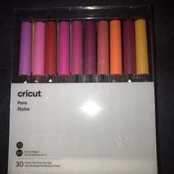 CRICUT 30 Count Fine Point Pens (Multicolor) $40 Value