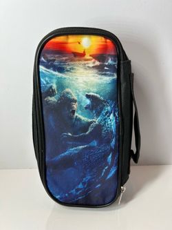 Godzilla pencil case