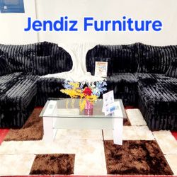 Fabric Livingroom Furniture Sectional Couches Sofa 🛋 