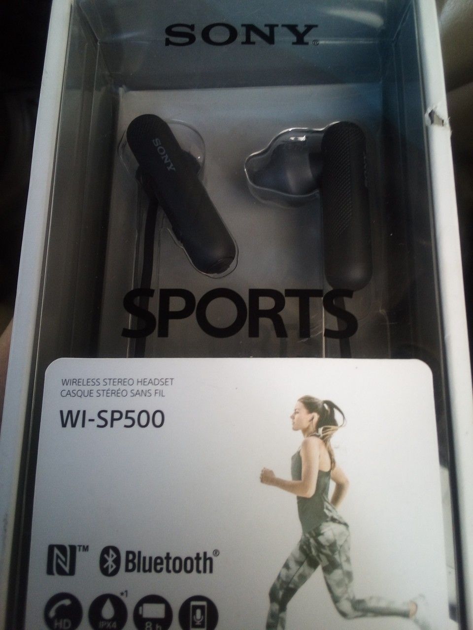 Sony WI-SP500 wireless earbuds