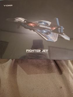 Fighter jet drone with remote