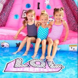 Inflatable River Race Water Slide