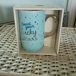 New Count Your Lucky Stars Ceramic Mug