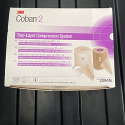 Coban2 Two Layer Compression Bandage 25 Boxes
