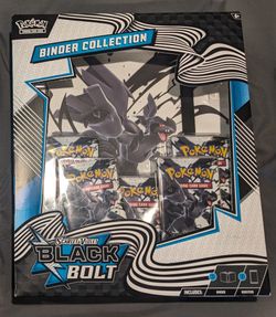 Pokémon Scarlet & Violet Black Bolt Binder Collection