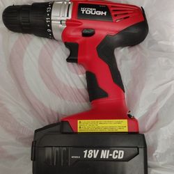 Hyper Though 18v Cordless Drill Red No Charger